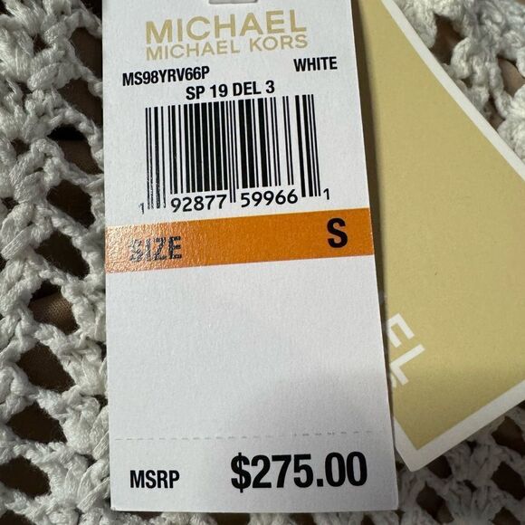 NWT Michael Kors Crochet Midi Dress Small - Picture 5 of 7